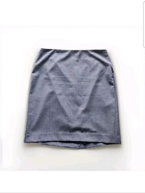 Banana Republic Heather Grey Pencil Skirt